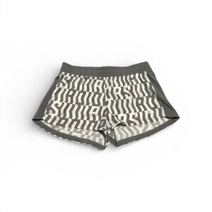 adidas Gray and White Patterned Athletic Shorts